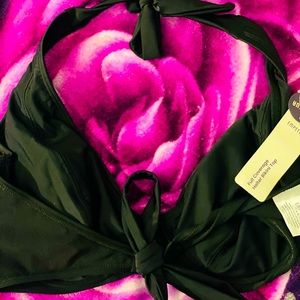 Full coverage Halter Bikini Top